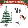 Decoração de Natal Loja de Presentes Mini Árvore de Natal 60cm Enfeite de Árvore de Natal 90cm Pacote de Árvore de Natal