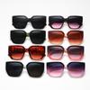 Gafas de Sol Vintage de Polígono con Montura Grande para Mujer Rayadas Color-Lucha Color-Lucha Gafas de Tiro Callejero Gafas de Sol de Moda de Alto Nivel