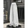 Pantalones Impermeables Color Dopamina para Exteriores Cuatro Estaciones Pantalones de Montañismo Marca de Moda para Hombre Decoración con Cremallera Pierna Recta Casual Hombre