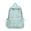 Mochila feminina estilosa estilo ins com design fresh de estrelas, grande capacidade, alto apelo estético, modelo novo para alunos do ensino fundamental II e médio