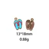 Serie de Playa Oceánica de Verano Accesorios de Joyería DIY de Aleación Accesorios para el Cabello Transfronterizos Colgantes para Llaveros Colgantes de Esmalte