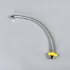 Grifo de tubería trenzada de acero inoxidable 304, tubería de suministro de agua, manguera de entrada de agua fría y caliente, tubería de conexión suave mixta de 40 mm