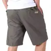 Shorts de Verano para Hombre, Shorts Deportivos Rectos Holgados de Longitud Media, Shorts de Cinco Puntos Talla Grande para Hombres Jóvenes y de Mediana Edad
