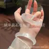 Pulsera de piedra ojo de gato luna blanca de alta calidad al por mayor, pulsera de ágata imitación color oro champán, pulsera dinámica de jade ojo de gato de vidrio para mujer