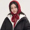 Faixa de Cabeça de Tricô com Tranças Estilo Coreano para Mulheres, Aquecimento Espesso de Inverno, Protetor de Orelha contra Frio, Protetor de Orelha Versátil para Ciclismo, Aquecedor de Orelhas, Protetores de Orelha