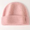 Sombrero de Lana 100% Hengyuanxiang para Niños Otoño e Invierno Cálido Grueso Sombrero de Lana para Hombre Sombrero de Punto Protección Frío para las Orejas Sombrero para el Frío