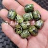 Jade de Xizang luantong Jade cuentas sueltas verde oliva verde oscuro jade serpentina cuentas cubo accesorios para pulsera collar