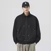Chaqueta de Hombre de Alta Gama Estilo Old Money 2026 Nueva Primavera/Otoño Chaqueta Retro Americana de Ante Maillard