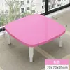 2025 Nova Mesa Quadrada Dobrável Simples Moderna de Painel Artificial para Sala de Estar, Quarto, Tatami, Canto de Janela Mesa Baixa