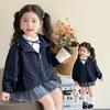 Chaqueta Estampada para Niña, Estilo Primavera y Otoño, Moda Coreana, Elegante Chaqueta para Niña Pequeña, Top, Ropa de Primavera para Niños Pequeños