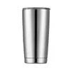 Comercio Exterior Amazon Taza de Coche de Doble Capa de 20 oz Acero Inoxidable 304 Aislamiento Térmico y Conservación del Frío Portátil Montado en Coche Taza de Cerveza al Vacío