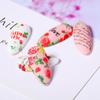 Nuevas pegatinas de uñas transfronterizas ins mariposa colorida rosa roja amor patrón de letras inglesas pegatinas de uñas de moda
