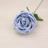 Rosa Única Artificial, Mais Vendido Internacional, Decoração Quente para Casa, Rosa Vermelha Artificial, Arranjo de Chão para Salão de Casamento, Arranjo de Flores Artificiais