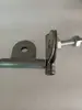 Mop de tela plana junta plástica cabeça de reposição triangular junta de parafuso cabeça de clipe de ferro suporte acessórios do cabo