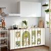 Cortina Cubierta para Gabinete de Gato de Dibujos Animados con Velcro Mágico, Cortina Cubre Gabinete, Cortina para Gabinete de Cocina Estilo Japonés