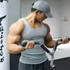 Nuevo Top de Tirantes Deportivo Ligero de Costilla para Hombre, Para Correr y Entrenamiento, Elástico, Ajuste Delgado, Absorbente de Sudor, Transpirable