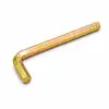 Acero 45 # Color Zinc Níquel Plateado Blanco y Negro Zinc Llave Allen Llave Plana Llave Allen en Forma de L de Alta Resistencia Llave Inglesa