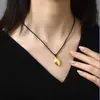 Vietnam arena chapado en oro oro macizo real piedra de los deseos colgante clásico simple transmisión en vivo comercio electrónico fábrica suministro al por mayor