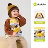 Colección de Cárdigans Suéteres para Niñas Dudu Suéteres para Niños Otoño Manga Larga Ropa de Punto Infantil Ropa para Niños Bebé