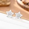 Fabricantes estrelas brincos de diamante simples alto sentido flor borboleta Joker novas explosões temperamento requintado atacado