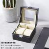 Caja de Almacenamiento de Relojes de Cuero con Grano de Madera Vintage Caja para Múltiples Relojes de Alta Gama Reloj de Pulsera Reloj Mecánico Joyero para el Hogar Gran Capacidad