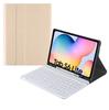 Funda de cuero para tableta Samsung p615, funda protectora con teclado bluetooth s6lite, ranura magnética para lápiz y ratón S10FE
