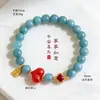 Pulseira de Contas Camadas em Ágata Vermelha do Sul com Coração de Jade Natural para Mulheres, Estilo Fashion de Luxo Leve, Joia de Pulseira de Jade para Paz e Alegria