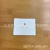 Cientos de Accesorios para el Cabello para Sala de Transmisión en Vivo de 8x10Cm Empaque Estilo Dibujos Animados Tarjeta Plegable a la Mitad Empaque para Pinzas de Cabello DIY Super