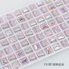 Dongzhou Crystal 8*6mm Pequeños Diamantes de Imitación para Uñas Hielo Azucarado Súper Brillantes Diamantes de Imitación de Vidrio K9 Decoraciones de Uñas Coloridas Diamantes de Imitación con Punta Inferior Venta al por Mayor