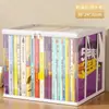Artefacto de Almacenamiento de Libros Estante de Almacenamiento de Escritorio para Estudiantes Bolsa Organizadora de Libros para Aula Plegable Bolsa Antipolvo para Libros Viejos