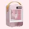 Ventilador Portátil Transfronterizo, Ventilador de Escritorio Portátil con Spray Refrigerante, Ventilador de Pie con Espejo de Maquillaje, Ventilador de Aire Frío, Al por Mayor en Stock