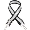 Accesorios para Correa de Bolso de Mujer Color Plateado con Brillo Cinta Rayada Longitud Ajustable Correa Cruzada Correa de Hombro Única Correa Transfronteriza