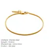 Pulsera de Acero Inoxidable para Joyería Transfronteriza Moda Europea y Americana Encanto Cadena Cuadrada para Hombre Pulsera de 18K Moda para Viajes Diarios