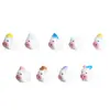 Muñeca de Vaca Pequeña Profesional de Color Sólido para Joyería DIY, Llavero al por Mayor, Colgante, Funda para Teléfono Móvil, Agujero para Zapatos, Accesorios al por Mayor