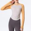 Ropa de yoga de otoño e invierno blusa de manga larga top para mujer ropa deportiva de alta calidad para entrenamiento de Pilates ropa de fitness