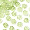 Cuentas de Cristal de Trébol de 10 mm Joyería Hecha a Mano Cuentas de Cristal Transparentes Pulsera DIY Hecha a Mano Collar Materiales para Joyería