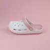 Zuecos para Mujer para Uso en Exteriores, Antideslizantes, de Suela Gruesa, Adecuados para Enfermeras, de Punta Cerrada, Casuales, Modernos, con Bloques de Color, Sandalias de EVA con Suela Suave