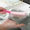 Escova de Sapato de Cerdas Macias para Uso Doméstico, Não Danifica Sapatos, Escova de Limpeza de Sapato de Plástico com Cabo Curto, Escova de Lavanderia, Escova de Limpeza Multifuncional