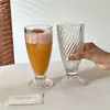 Estilo Ins Nórdico Celebridad de Internet Lujo Ligero Retro Vidrio Estilo Europeo Grabado Copa de Champaña Taza para Bebidas de Jugo Copa de Vino Alto Valor Estético