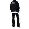 Jeans de Verano Nuevos 2024 para Hombre, Estilo Hong Kong, Letra Personalizada, Hip-hop, de Moda, High Street, Pantalones de Moda