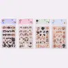 Ins pegatinas lindas de animales pegatinas de dibujos animados para niños DIY cuenta manual materiales de decoración hechos a mano Guka autoadhesivo al por mayor