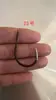 Gancho ancla simple de cuchilla gancho de invernadero gancho ancla para pez esturión pez negro gancho de cuerda objeto grande gancho simple de escama rota nuevo gancho de Guandong Gancho para carpa pesca