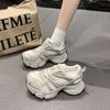 Zapatillas Estilo Dad para Mujer 2026 Primavera/Verano Nueva Moda Versátiles Malla Transpirable Suela Gruesa Aumentadoras de Altura Casuales Tendencia