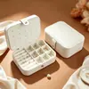 Caja de joyería portátil directa de fábrica con espejo, caja de joyería de lujo de alta gama, caja de almacenamiento de pulsera de cristal, collar, pendientes al por mayor