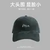 Gorra de Béisbol Oversize de 65 cm Sombrero Adelgazante para la Cara para Mujeres Nueva Circunferencia de Cabeza Grande Pico de Pato Versión Japonesa Coreana para Hombres Moda con Letras