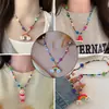 Accesorios para joyería DIY, colgantes de resina, aretes, llaveros, accesorios con cuentas, pulseras de dibujos animados, accesorios para cadena de teléfono