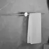 Toallero de Acero Inoxidable 304 Sin Taladro Barra Recta para Toallas de Baño Barra Colgante para Toallas de Baño de Gama Alta