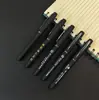 Bolígrafo publicitario de plástico de color con LOGOTIPO personalizado, bolígrafo neutro, impresión de código bidimensional personalizado, bolígrafo señalador, regalos para exámenes de negocios