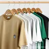 Ropa Casual de Calle Barata para Hombre Camiseta de Algodón de Manga Corta para Verano Camiseta de Manga Media Estampada Holgada Talla Grande para Hombre