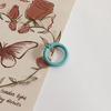 Gancho de Travamento de Porta com Argola de Mola Pintada Chaveiro Chaveiro Colorido Argola Redonda Argola Aberta Ferragem Gancho de Bagagem Acessórios para Bolsa
